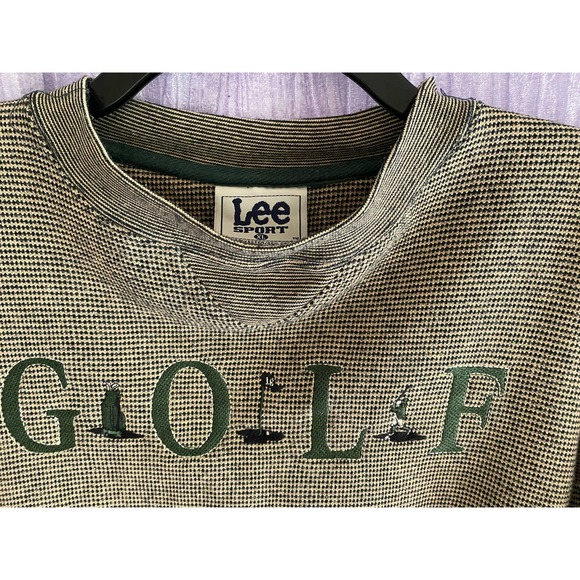Lee Other - Vintage Lee Sport Golf spellout sweatshirt size XL